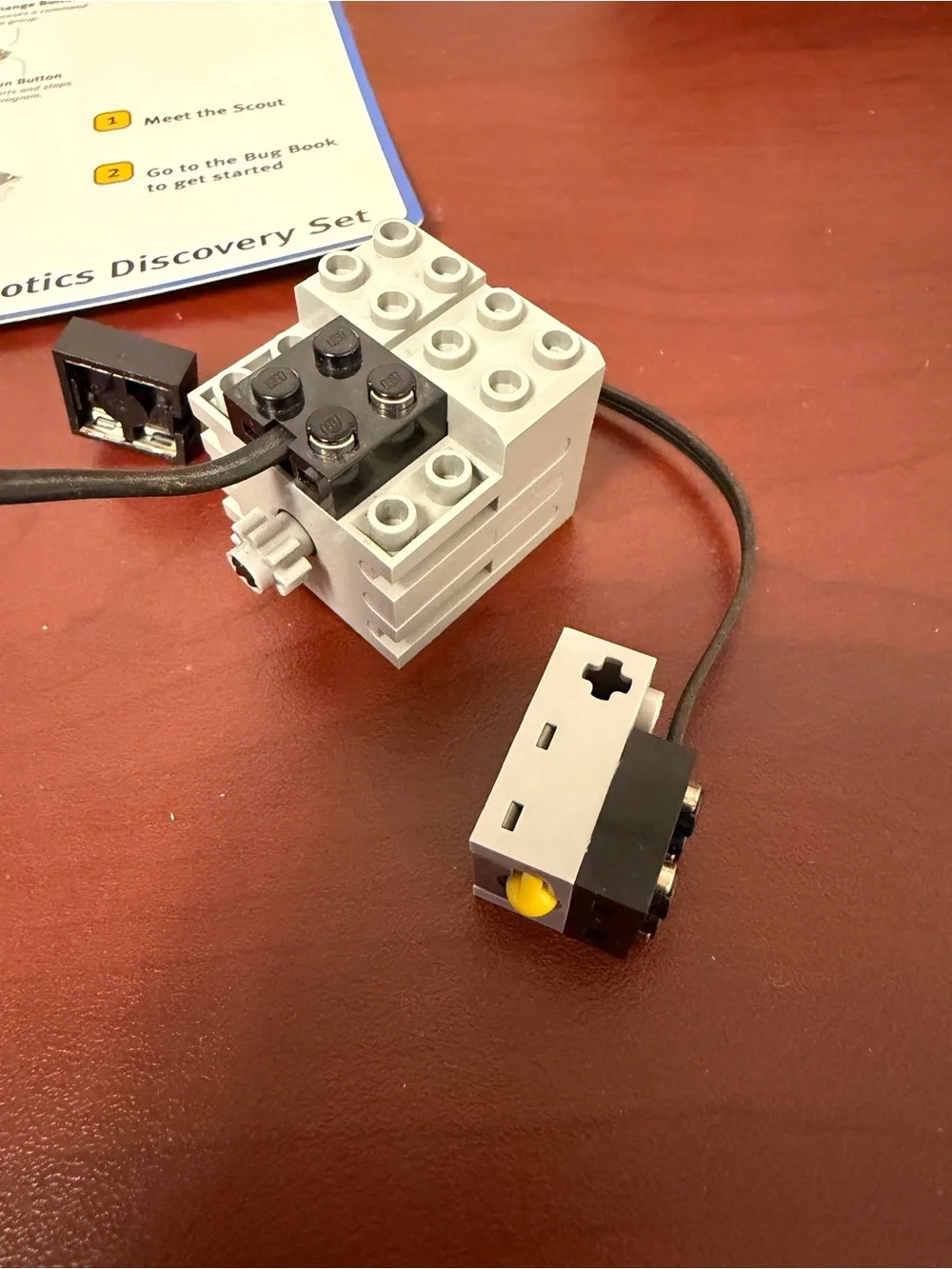 Lego Blue Scout FX Controller 32104C01 with 2 motors and 1 Touch Sensor